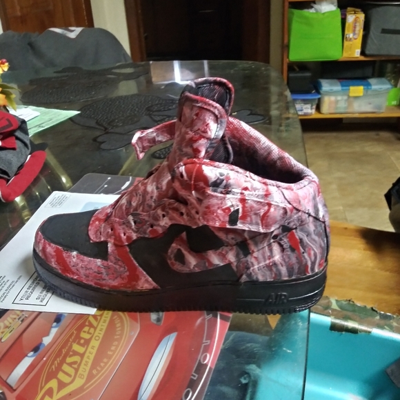 Custom Nike AF1s. - Picture 7 of 14